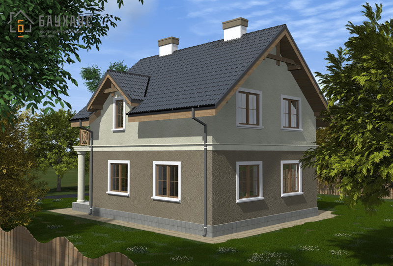 Проект дома Бау 40