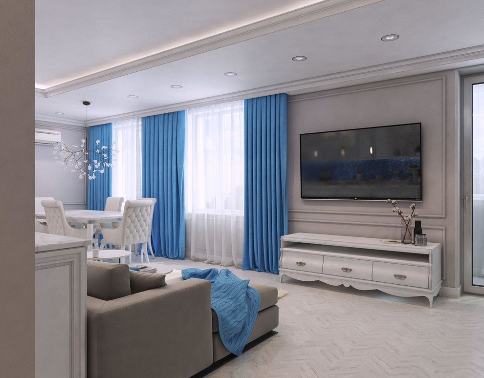 Проект 3-комнатной квартиры для молодой семьи