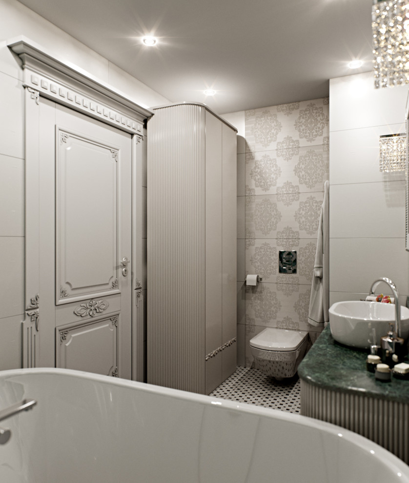 Обложка проекта: Квартира в стиле ар-деко, ЖК «Московский квартал»