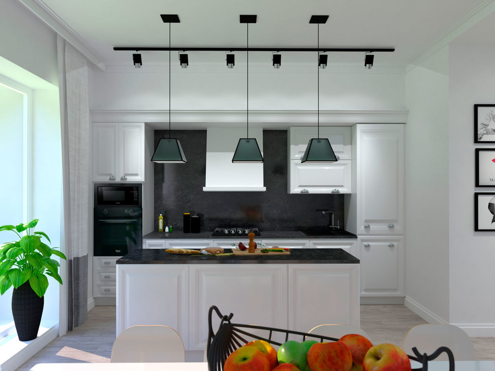 Узкий дом с винтовой лестницей