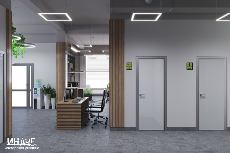 Дизайн-проект офисного пространства "Упаковка для всех"