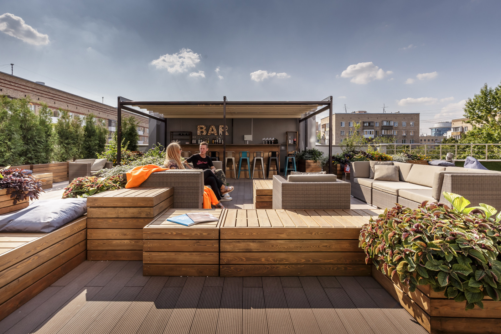 Крыша на Б. Грузинской