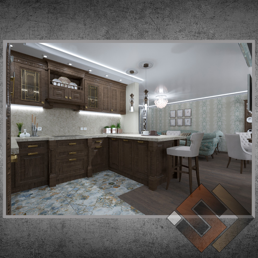 Классика в квартире с низкими потолками