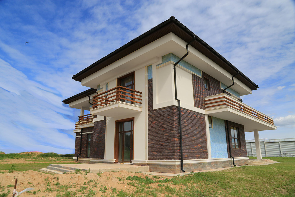 Коттедж в духе Райта