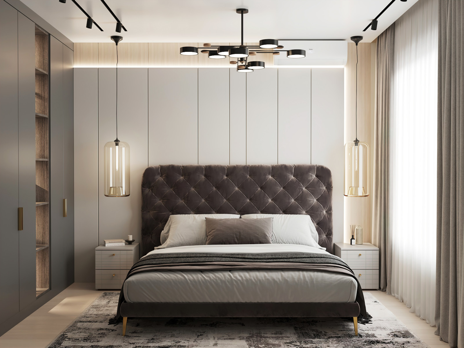 Современная классика в проекте в ЖК Береговой