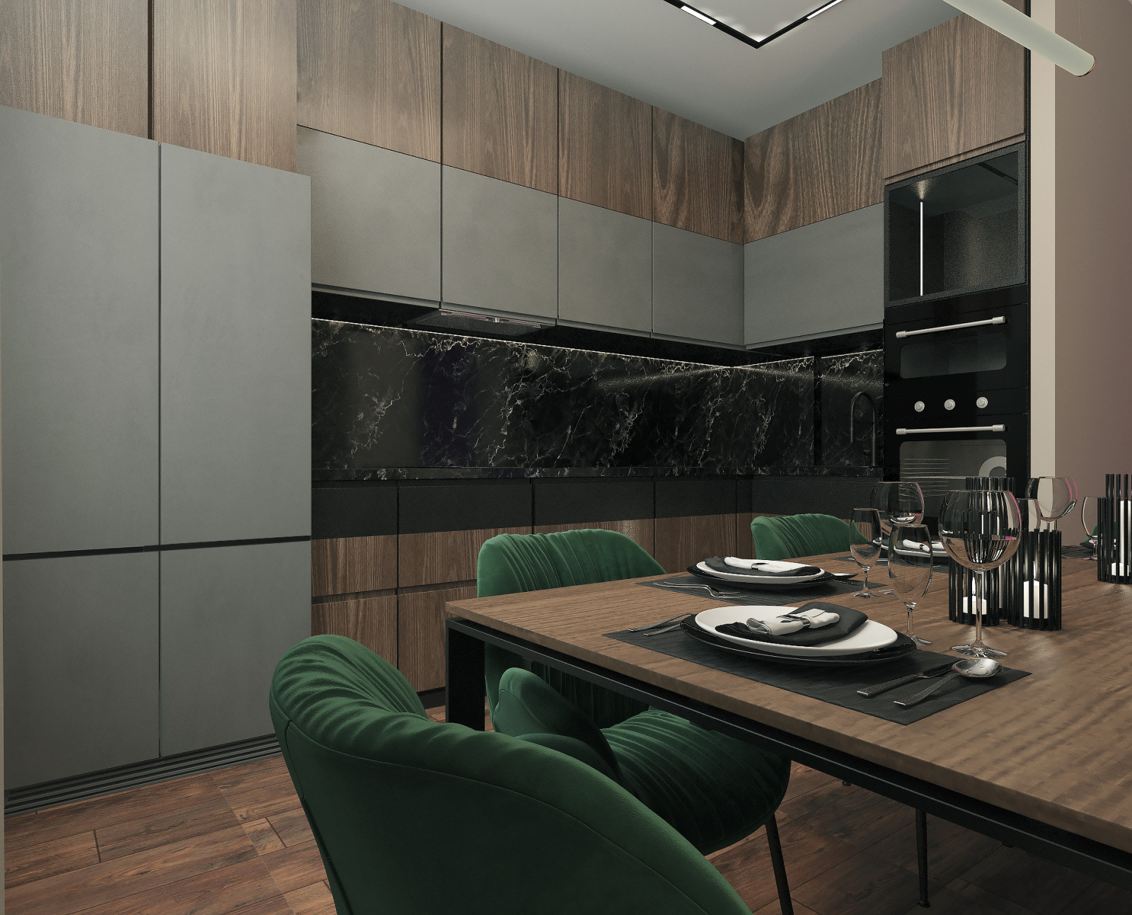 3-х комнатная квартира в современном стиле