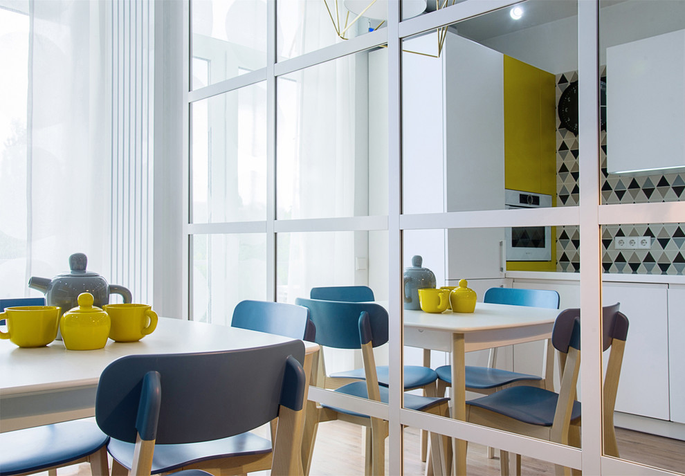 Houzz Украина: Скандинавский дизайн двухкомнатной квартиры 43 кв.м