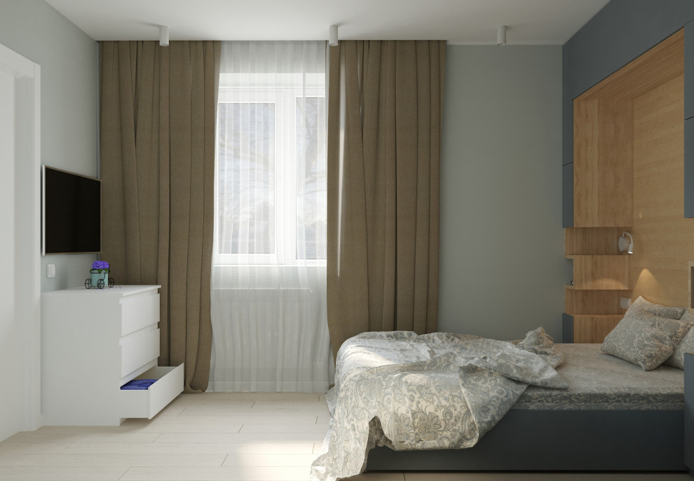 Обложка проекта: Частный дом «серые оттенки минимализма с современной классикой»