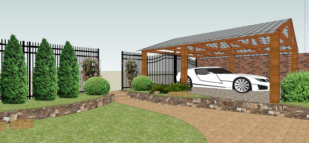 Обложка проекта: Дизайн проект ландшафта г. Ростов-на-Дону