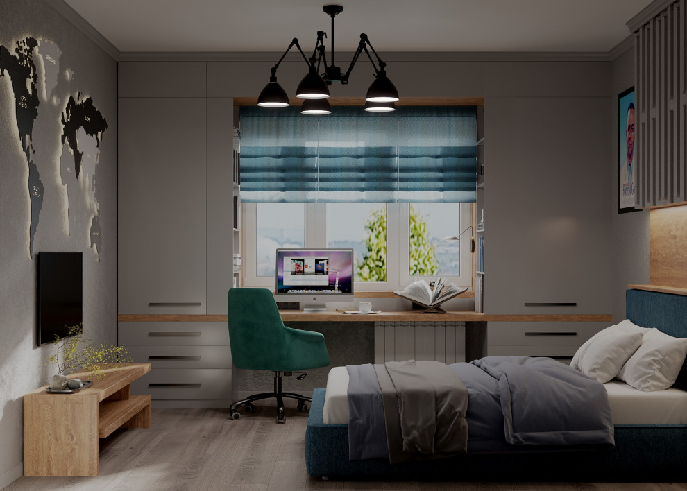 Обложка проекта: Спальня для мальчика подростка