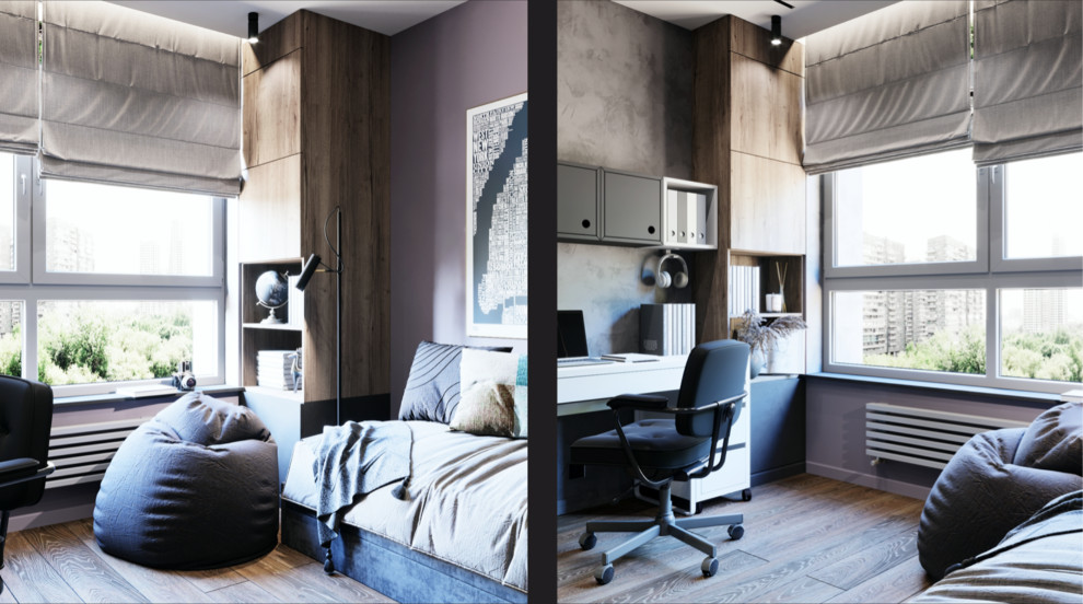 Дизайн проект трехкомнатной квартиры