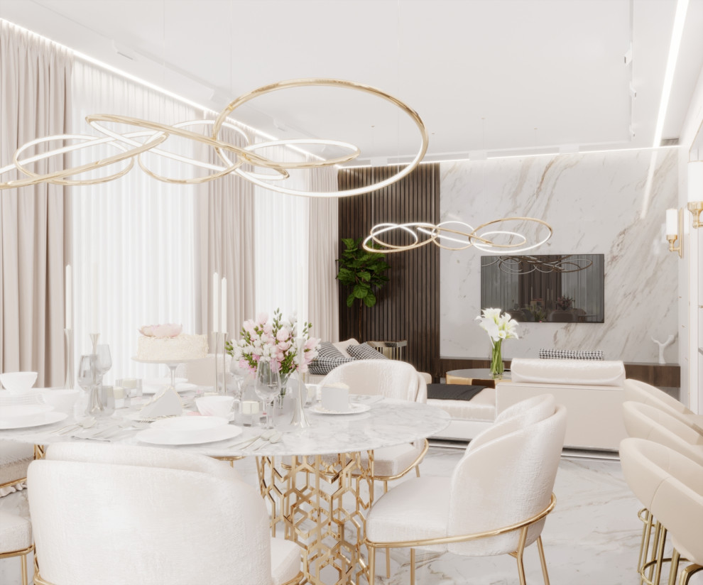 Обложка проекта: Неоклассика в ванильном цвете