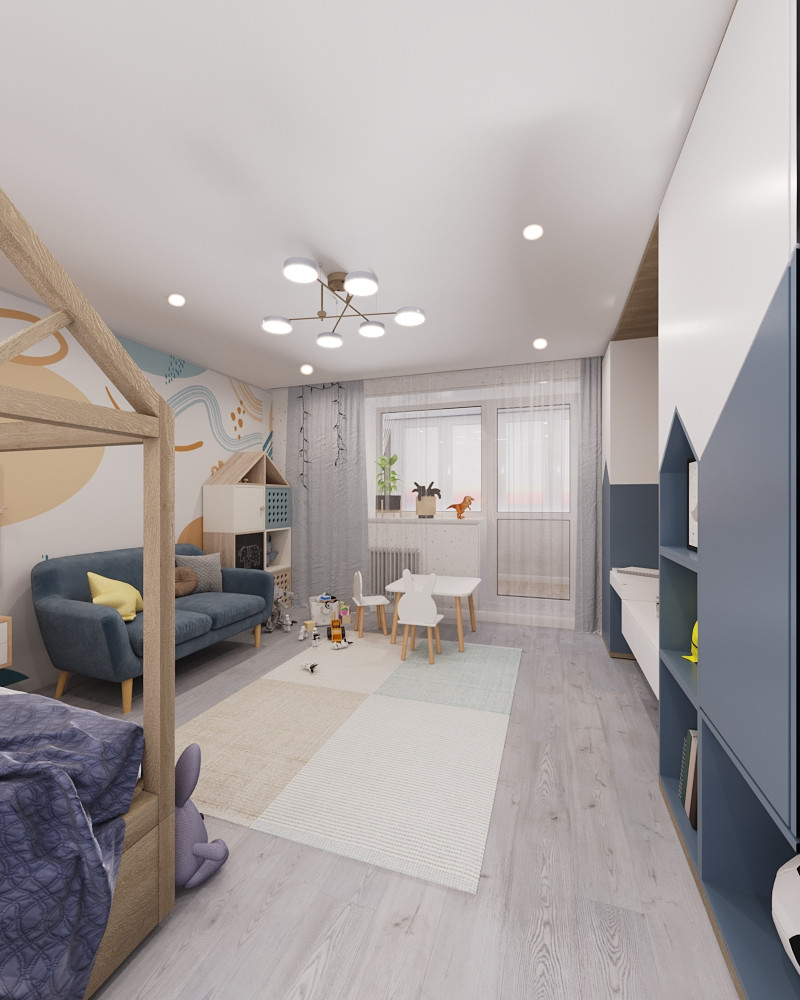 Детская комната мальчика