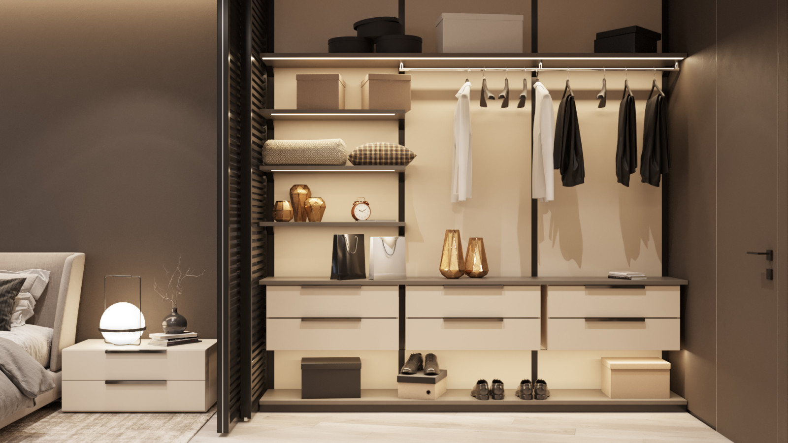 ЖК «Clever park»Спальня