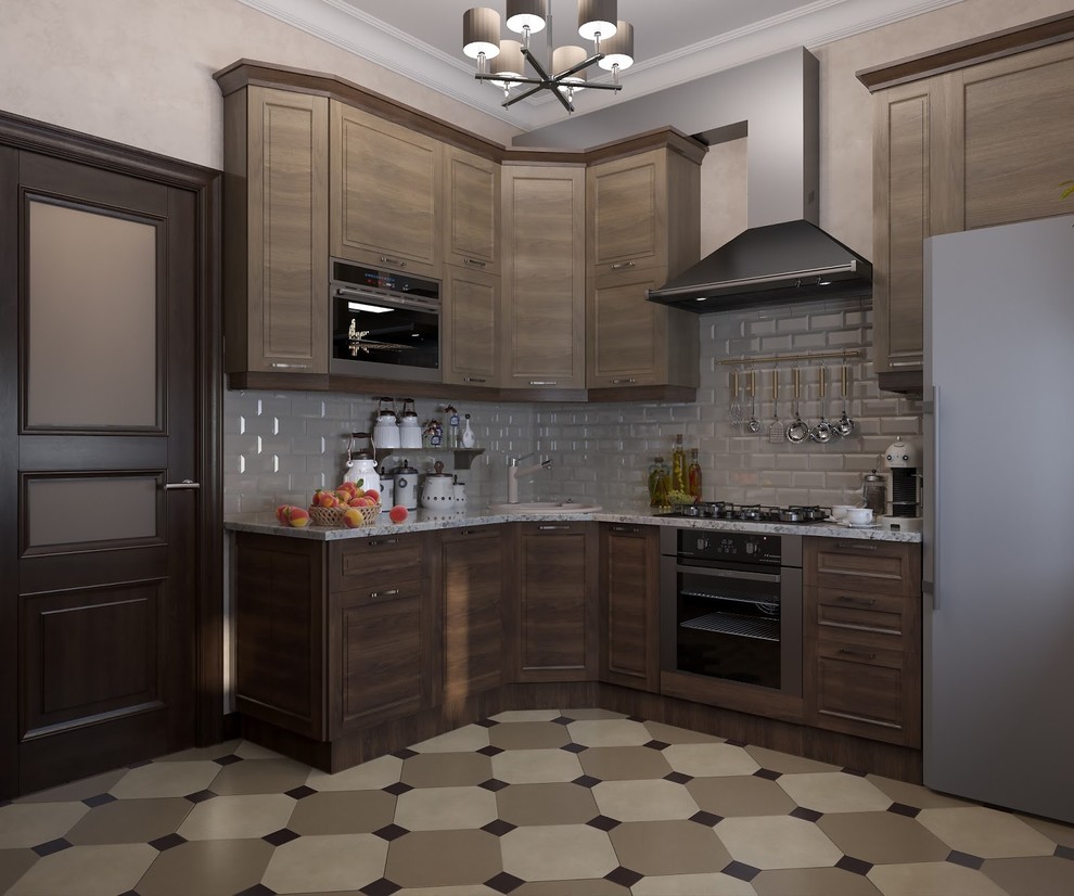 A Project of Interiors at private flat at Moscow (Stalinist House)