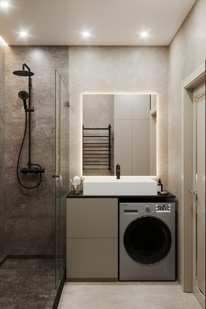 Проект 2х комнатной квартиры для молодой пары с детской для мальчика на вырост