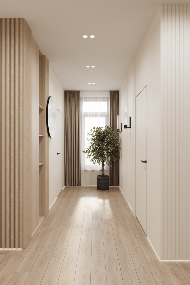 Обложка проекта: 3 этаж частного жилого дома. Холл. Лестница