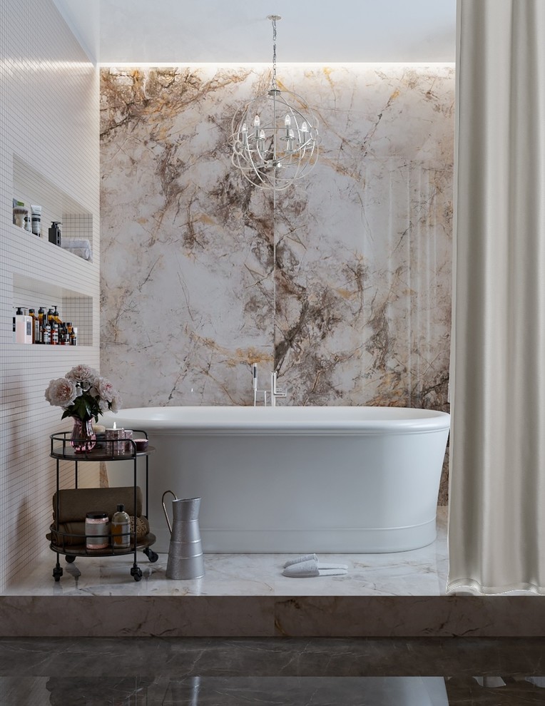 Коттедж в п. Юбилейный 160м2 во французском стиле Арт-Деко