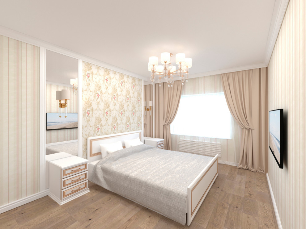 "Подмосковная Ривьера". Дизайн 3-х комнатной квартиры