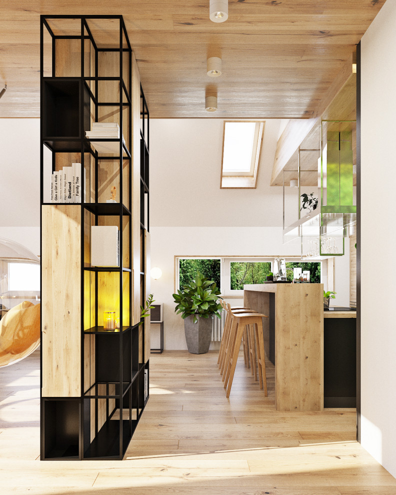 Гостиная в загородном доме