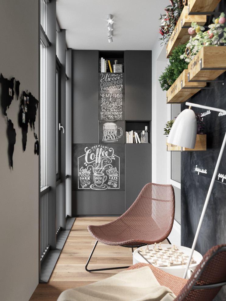 Квартира в современном стиле с элементами ЭКО в Санкт-Петербурге