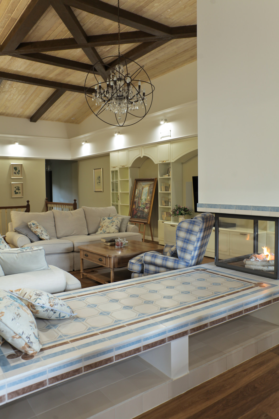 Загородный дом в стиле кантри