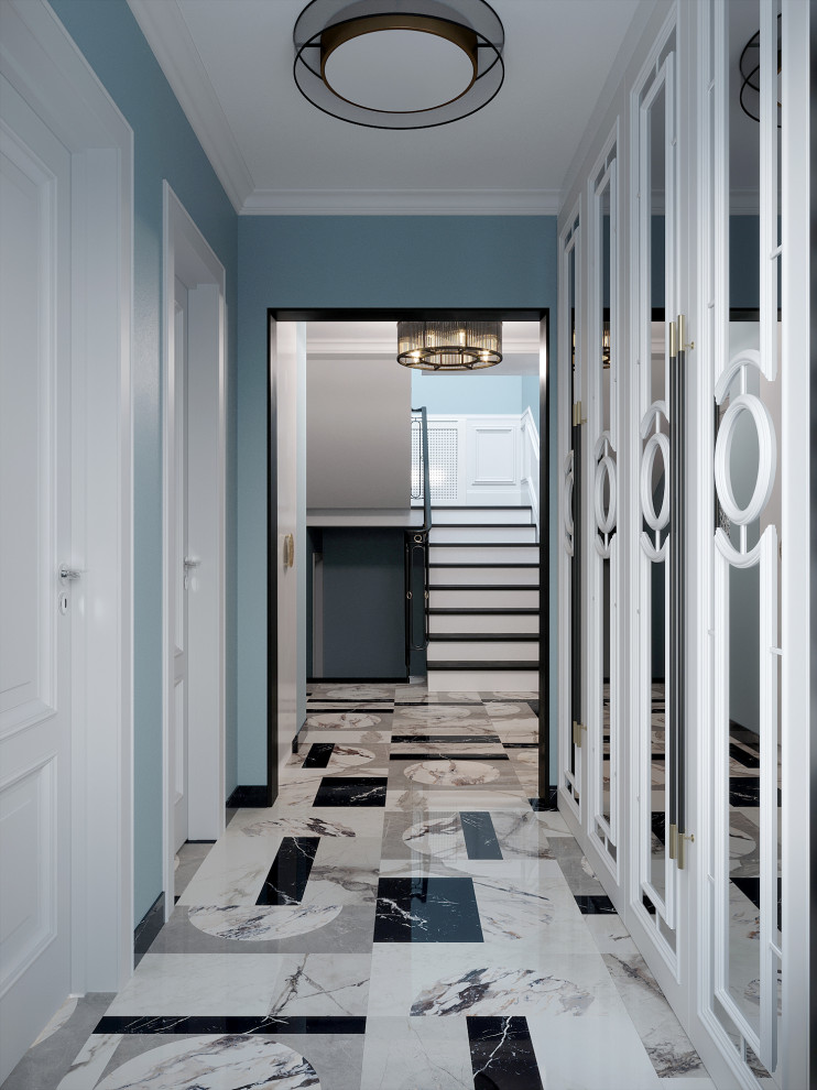 Эскизный проект прихожей и гостевого санузла