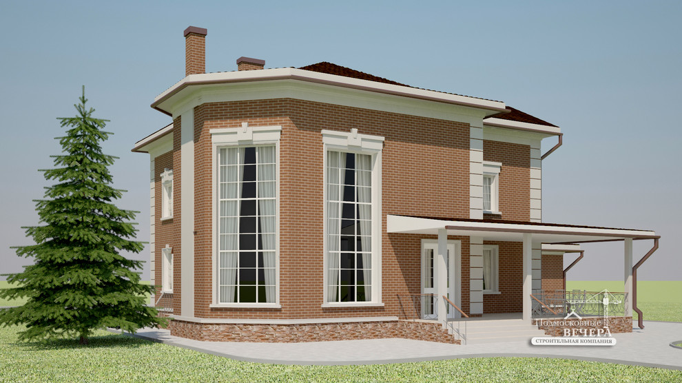 Коттедж в английском стиле 380 кв.м.