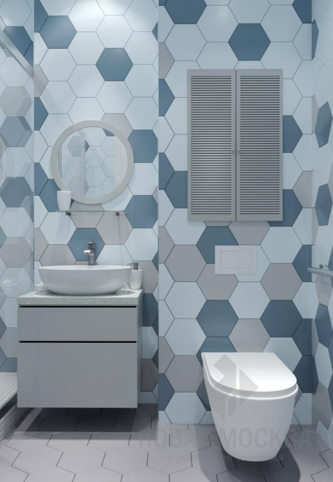 Дизайн-проект однокомнатной квартиры 48 кв.м. в ЖК «Коммунарка»