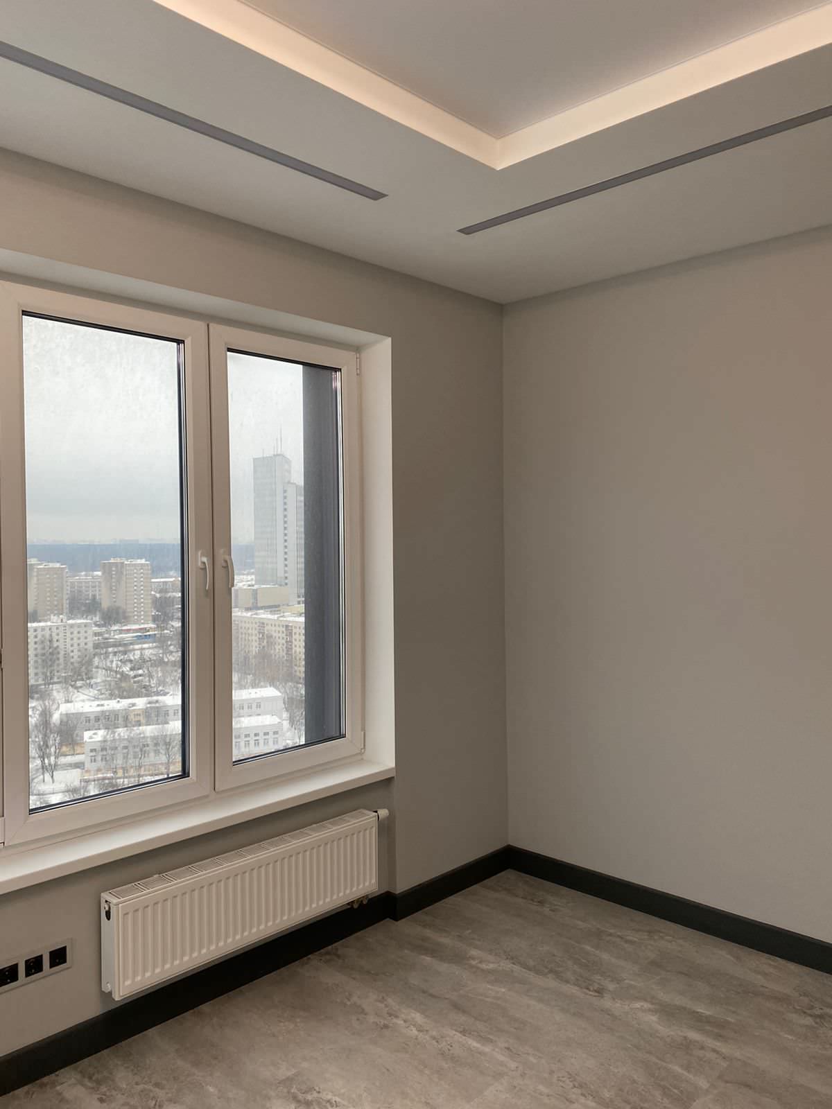 Капитальный ремонт квартиры 80 м² в ЖК "Эталон-Сити""