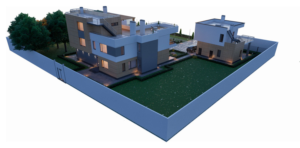 Обложка проекта: Дом на берегу Азовского моря