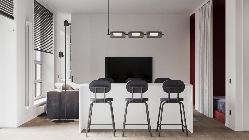 Квартира "Openspace" с элементами авангарда