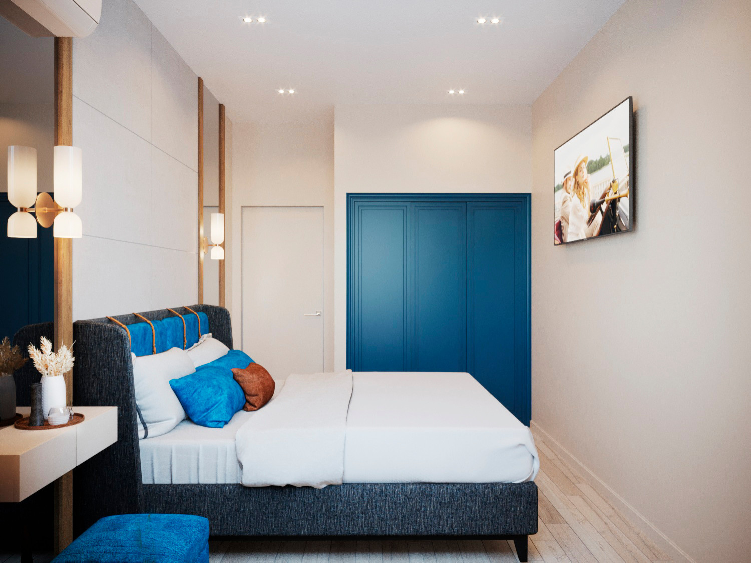 2х Уровневая квартира 90м2 в г. Пионерском Спальная