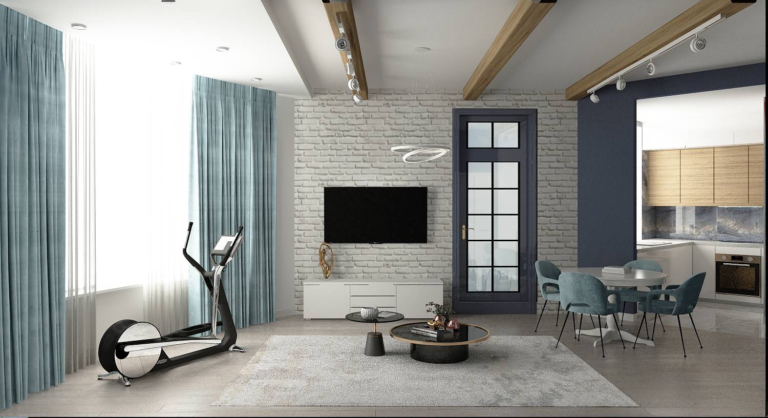 Проект квартиры в Геленджике