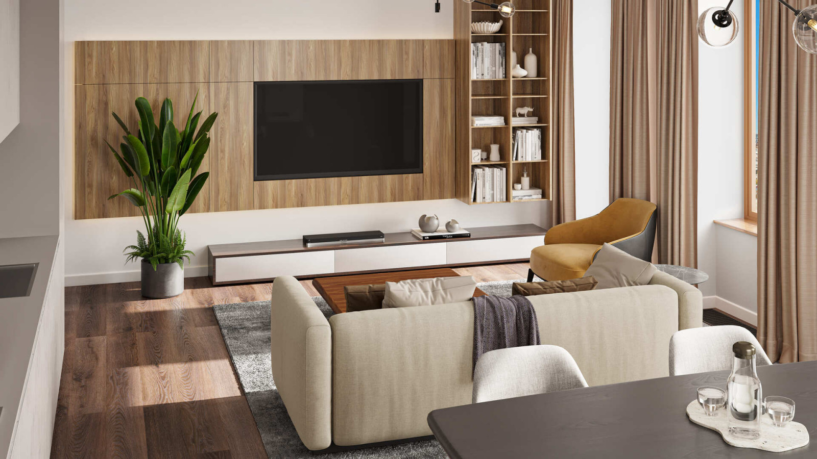 Квартира в жилом комплексе на Мосфильмовской