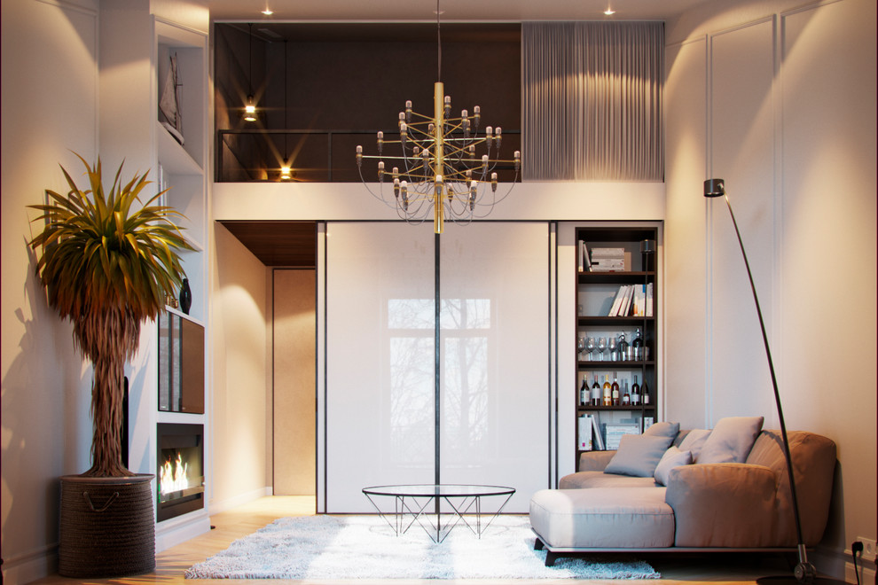 Проект интерьера мансарды «Green Green Mountain » Москва, Баррикадная