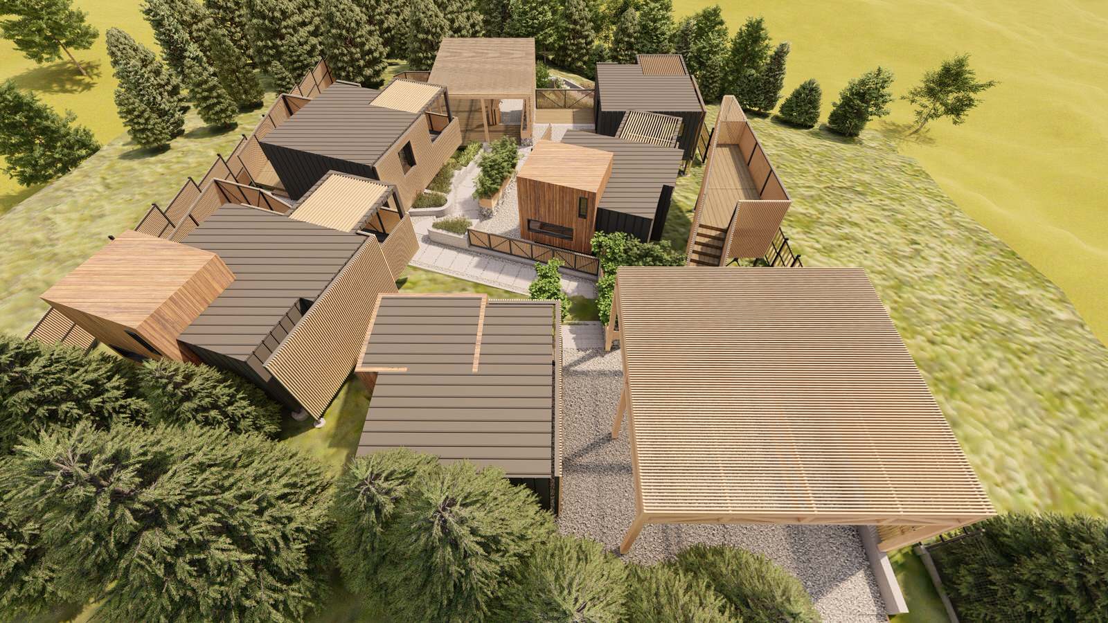 Laspodis. Проект глэмпинга на южном берегу Крыма