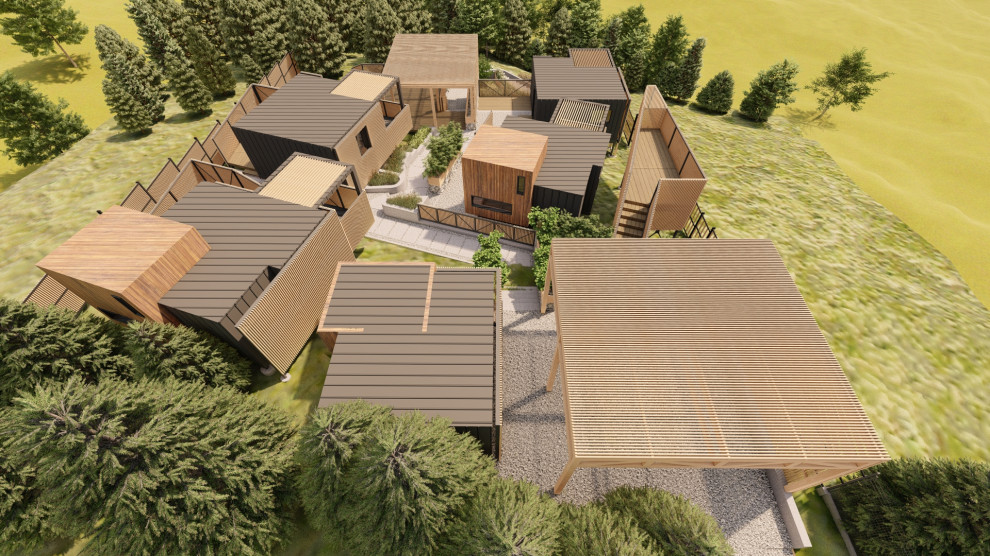 Laspodis. Проект глэмпинга на южном берегу Крыма