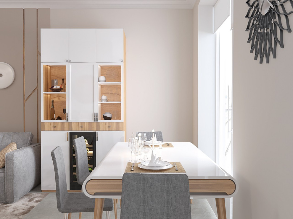 Гостиная в Скандинавском стиле