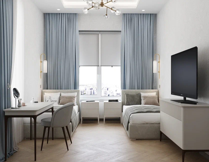 Ремонт квартиры 101 м2 для семьи из трех человек