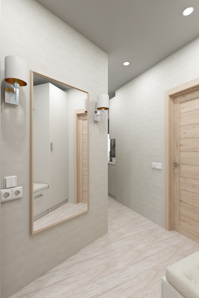 Обложка проекта: Дизайн однокомнатной квартиры "Из однушки в двушку"