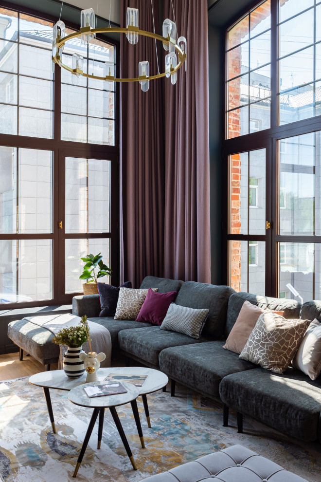 Стилизация двухуровневой квартиры в ЖК Loft Factory