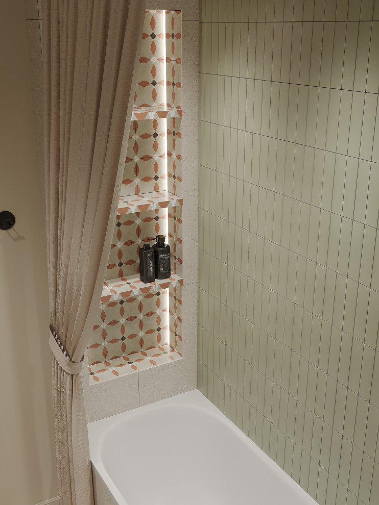 Дизайн 1-комнатной квартиры в ЖК Аквилон Leaves