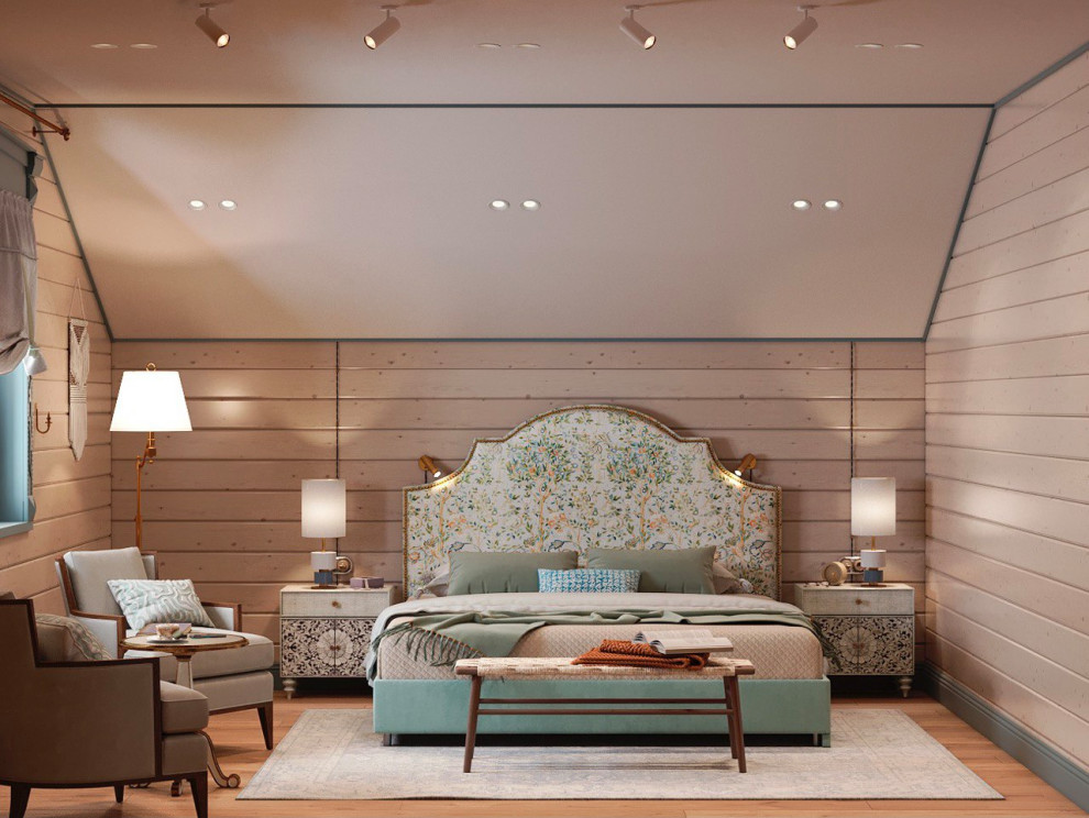 Загородный дом на озере, 230 м2