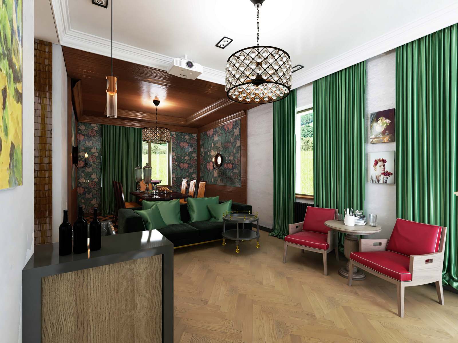 Гостиная 1эт.