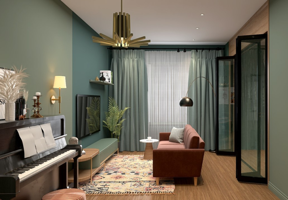 Обложка проекта: Двухкомнатная квартира для творческой пары