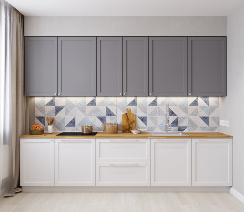 кухня совмещенная с гостиной