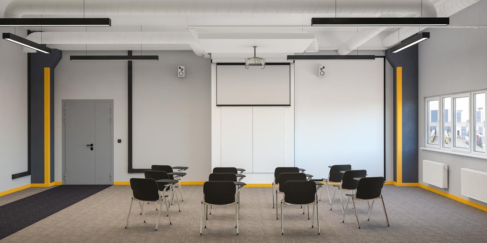 Визуализация офиса.