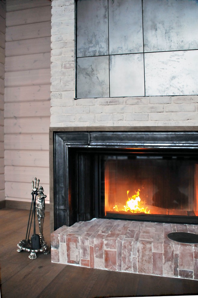 Обложка проекта: Камин в деревне Трусово