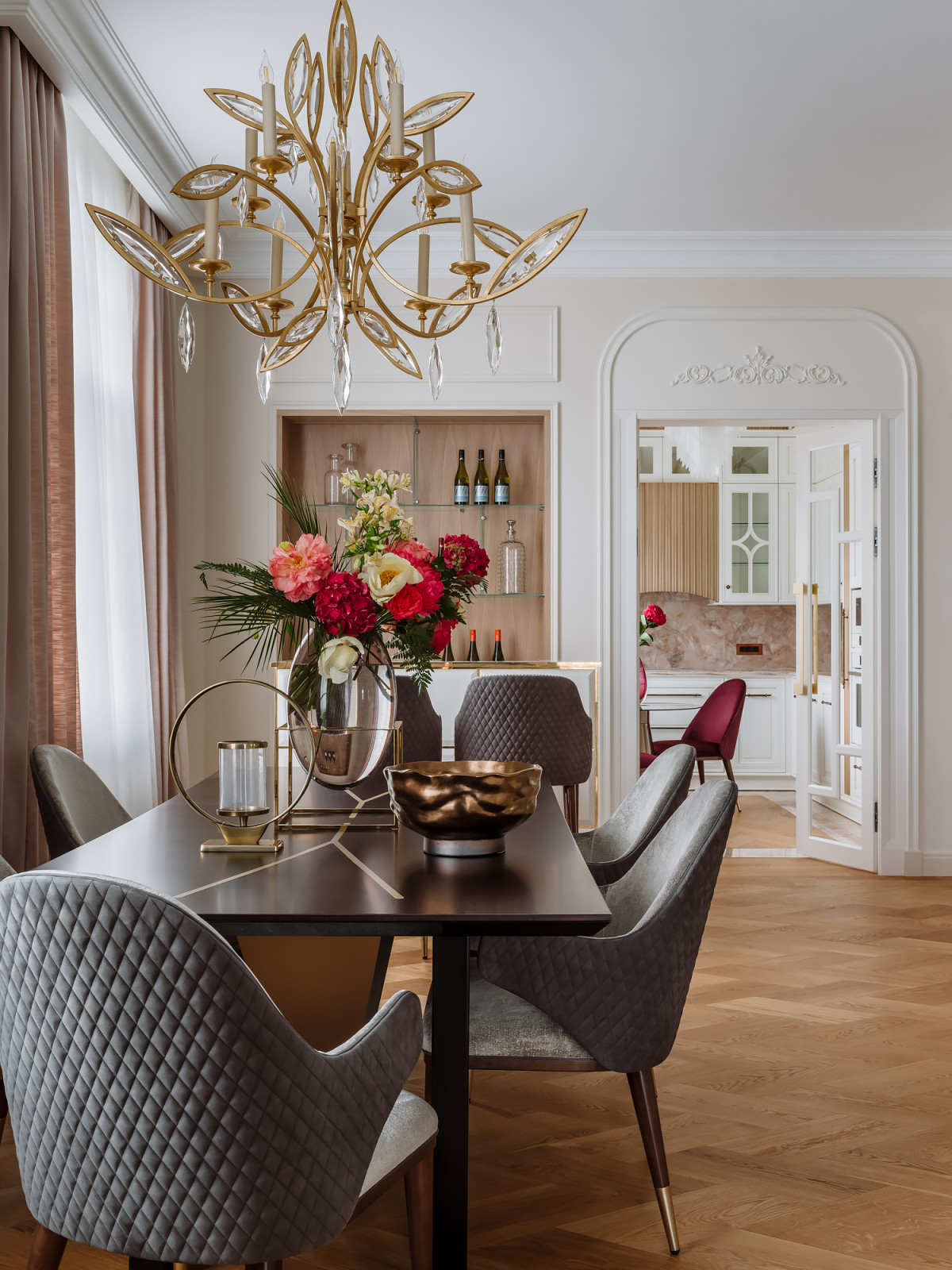 Стилизация квартиры в КП Довиль